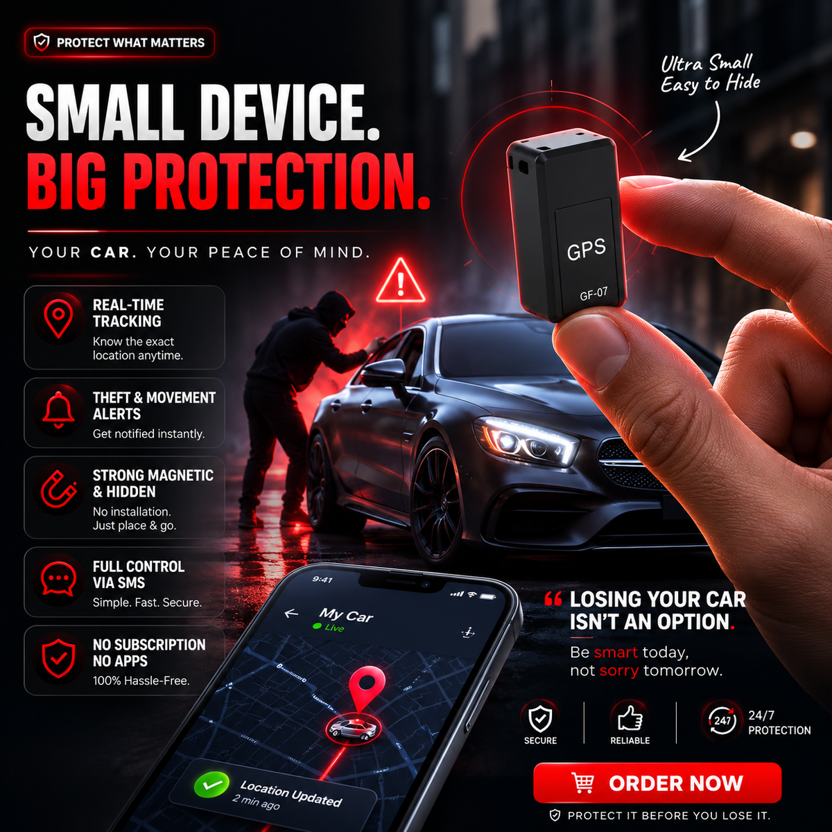 Mini GPS Tracker – Track Anything Anywhere