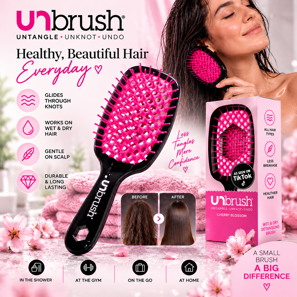 Wet & Dry Detangling Brush