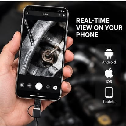 1080P HD Endoscope Camera